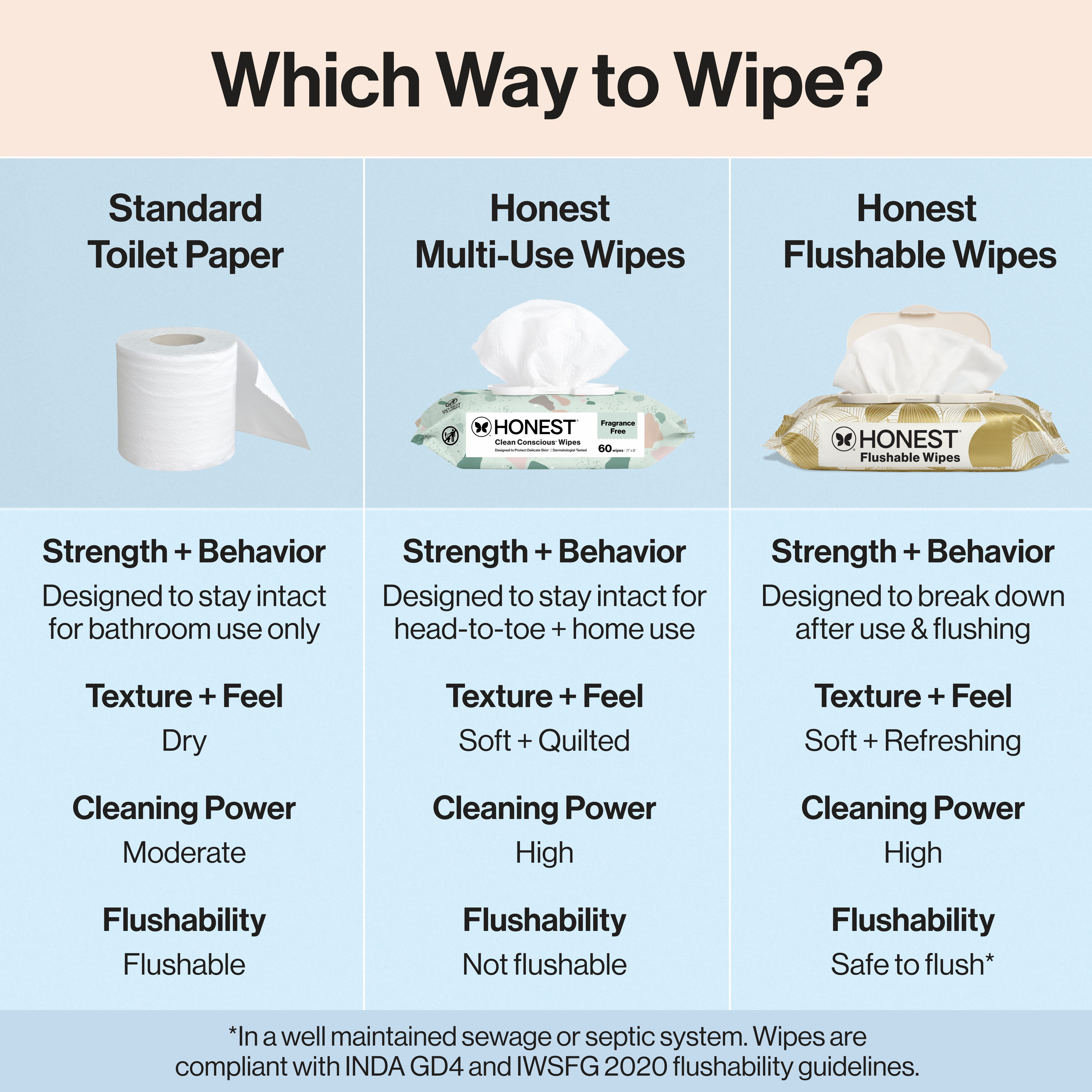 Flushable Wipes, Gilded Wings - Image 6