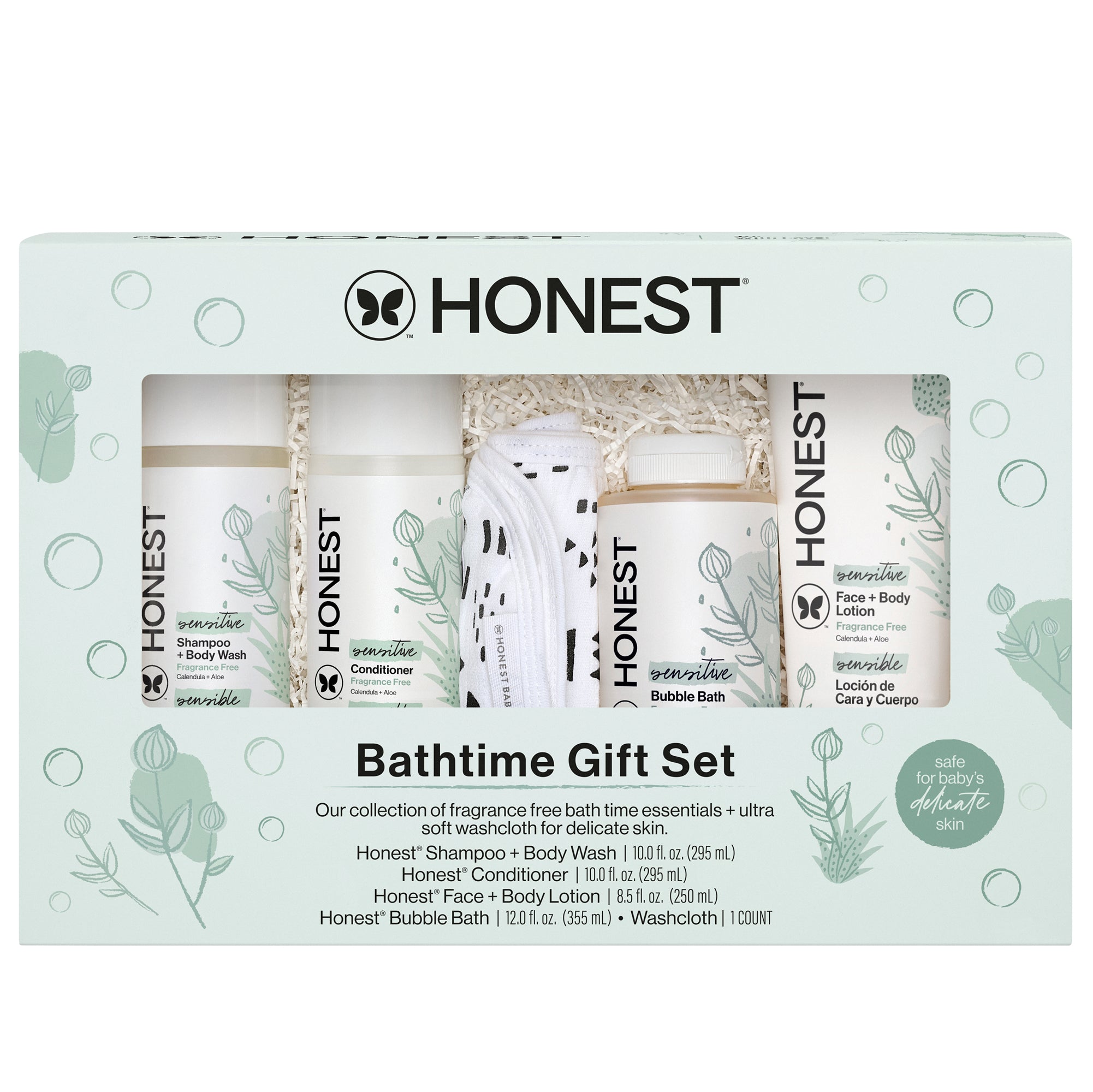 Sensitive Bathtime Gift Set