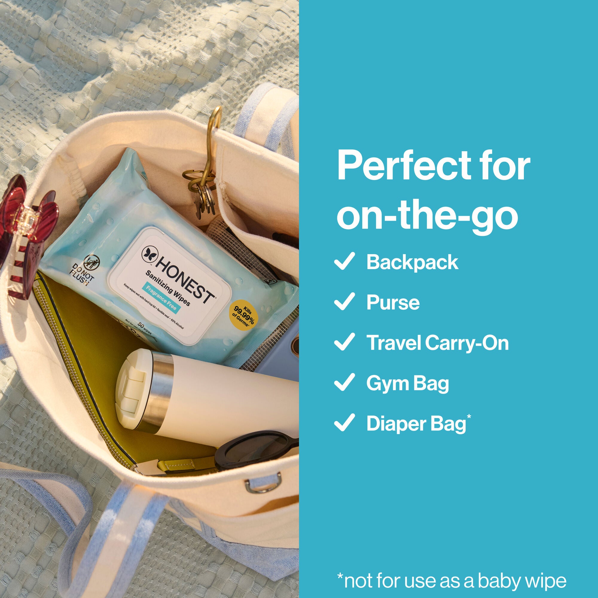 Sanitizing Alcohol Wipes, Free + Clear - Image 7