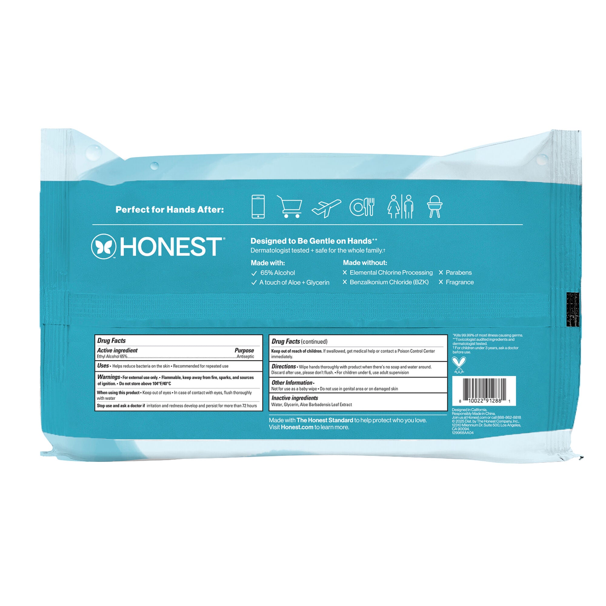 Sanitizing Alcohol Wipes, Free + Clear - Image 14