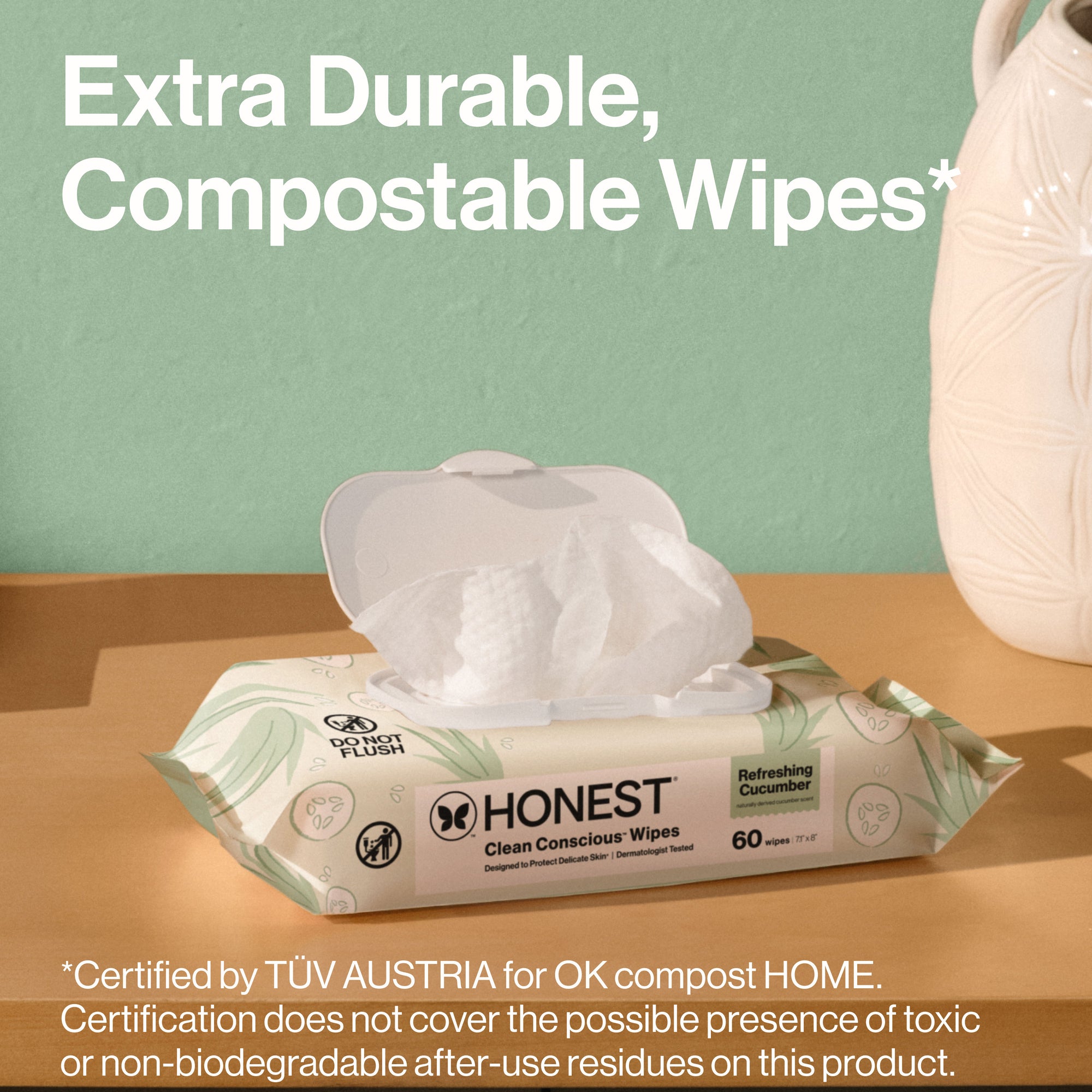 Alternative view of Scented Wipes, Hydrate + Cleanse