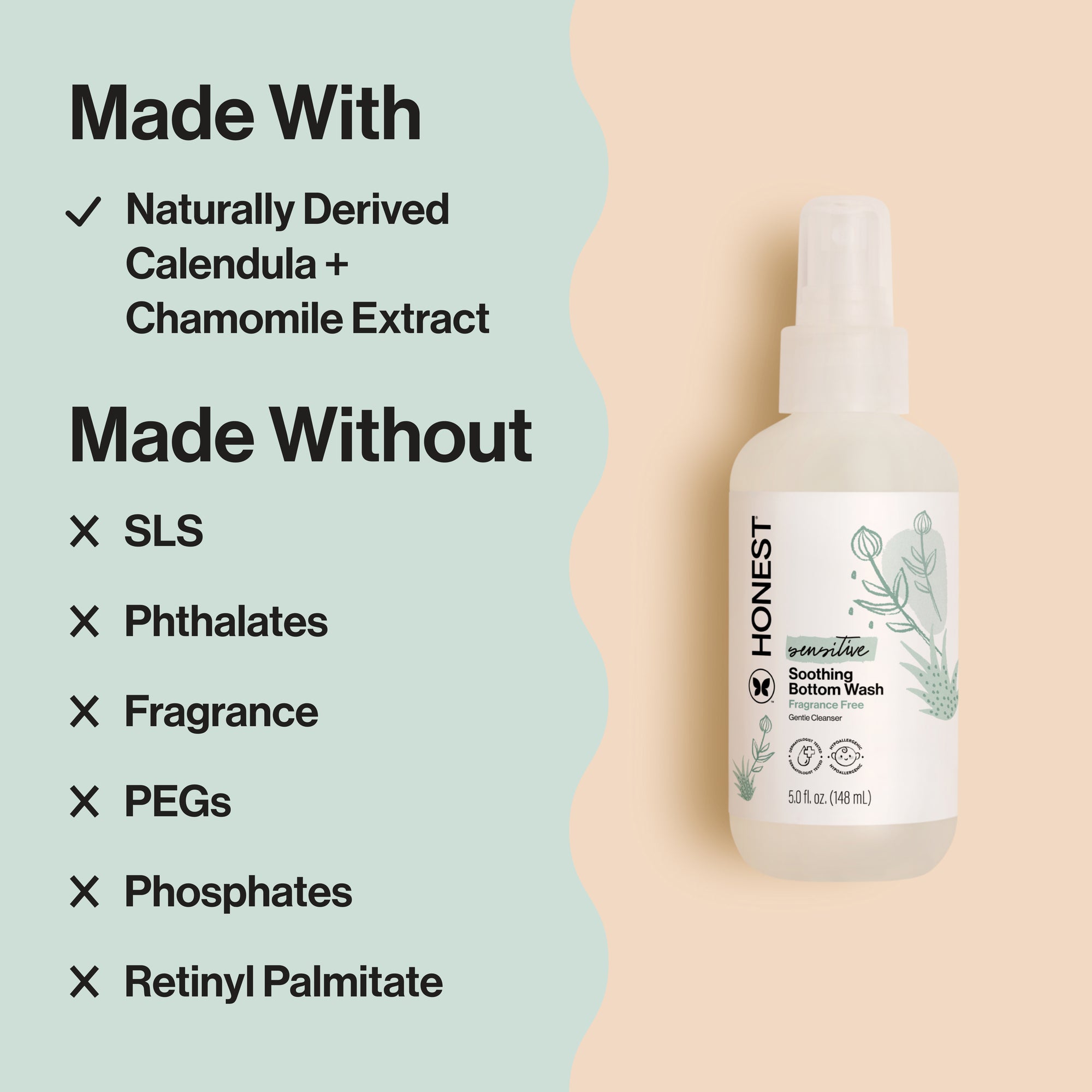 Soothing Bottom Wash, 5.0 oz - Image 3