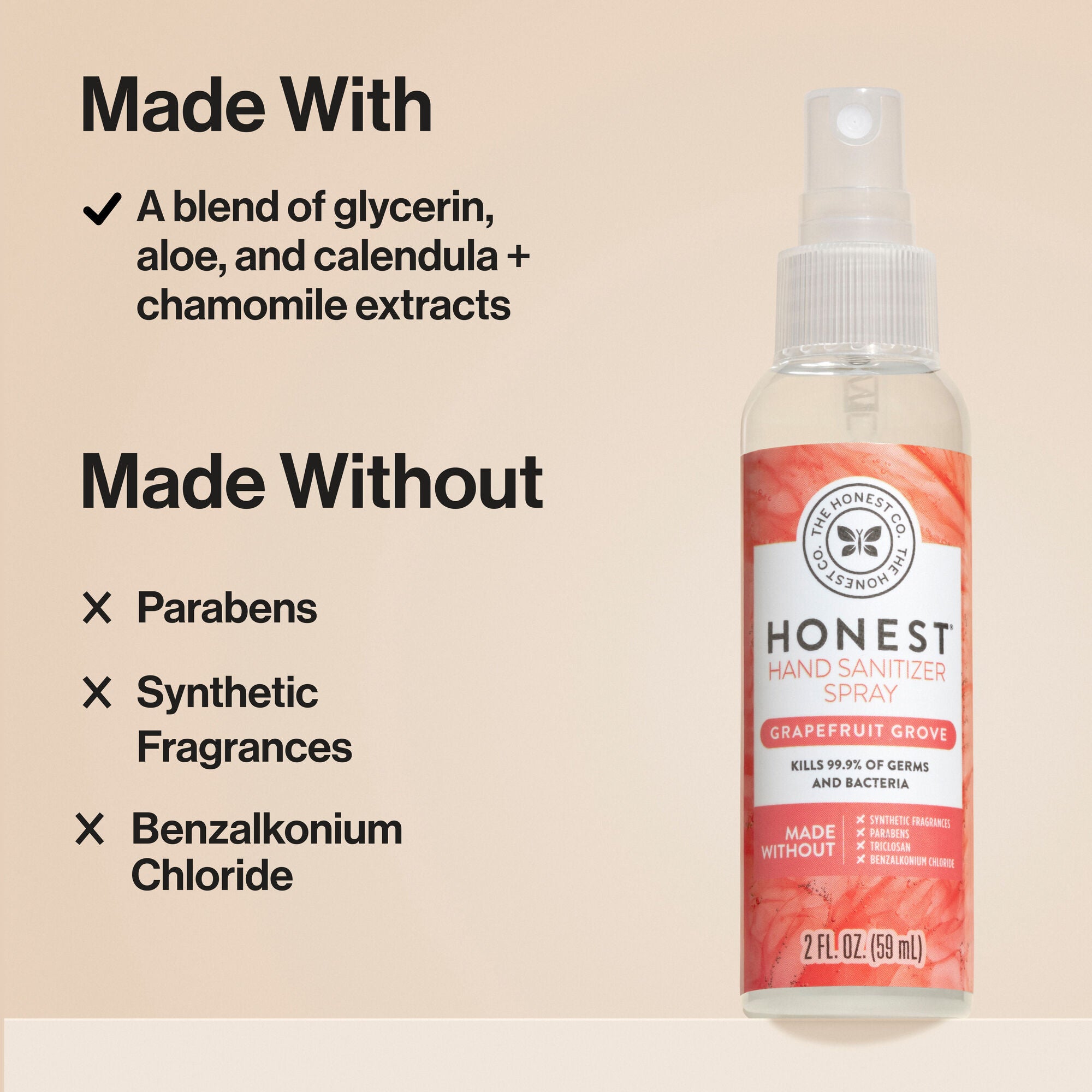 Hand Sanitizer Spray, Grapefruit Grove - Image 6
