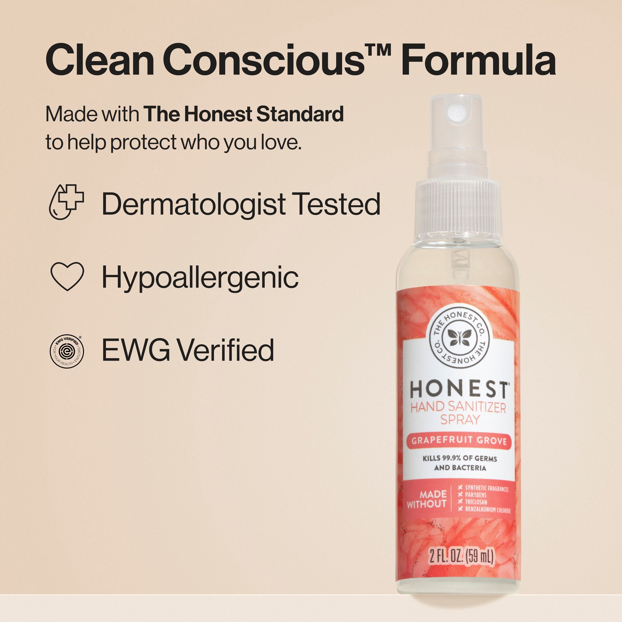 Hand Sanitizer Spray, Grapefruit Grove - Image 7