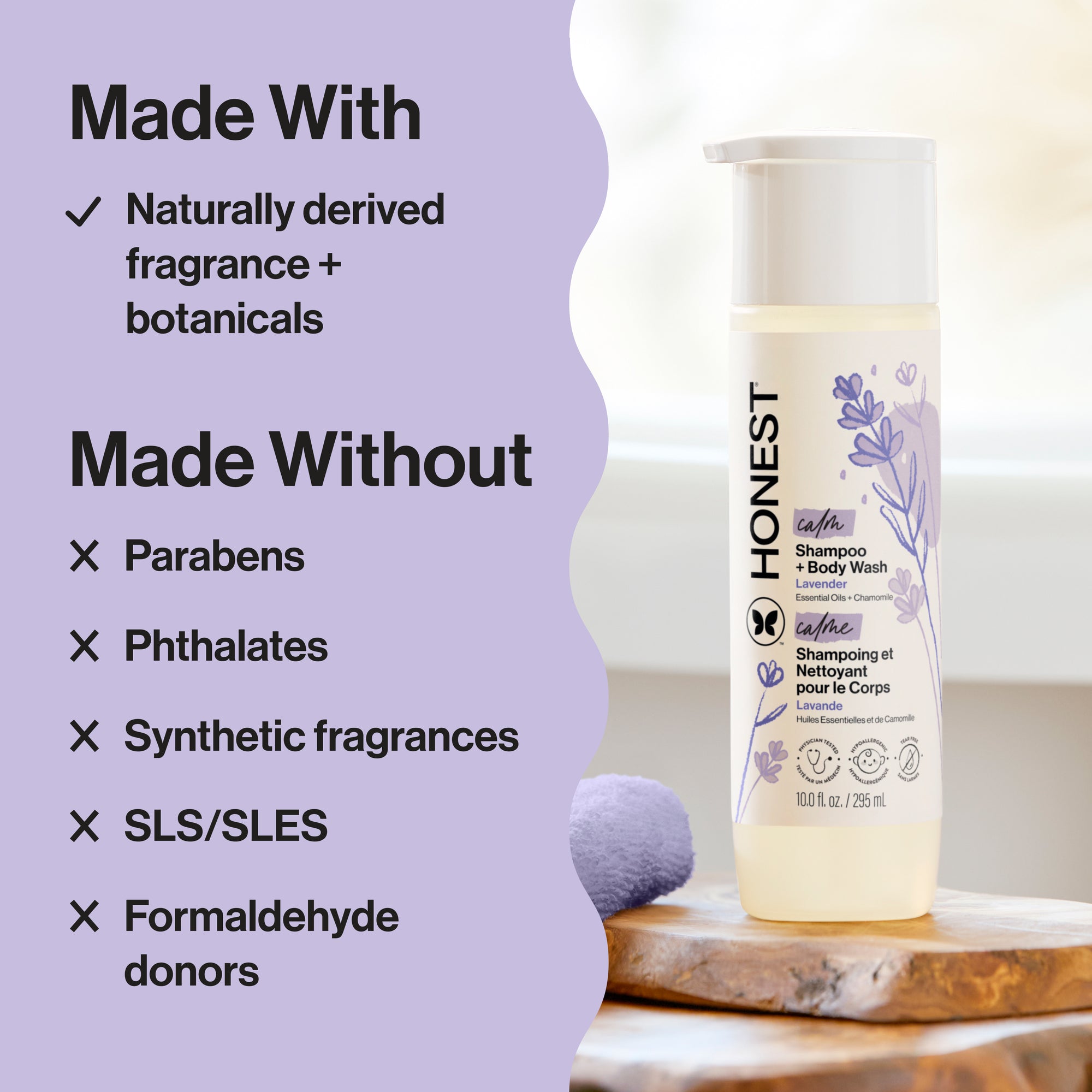 Shampoo + Body Wash, Calm - Image 4
