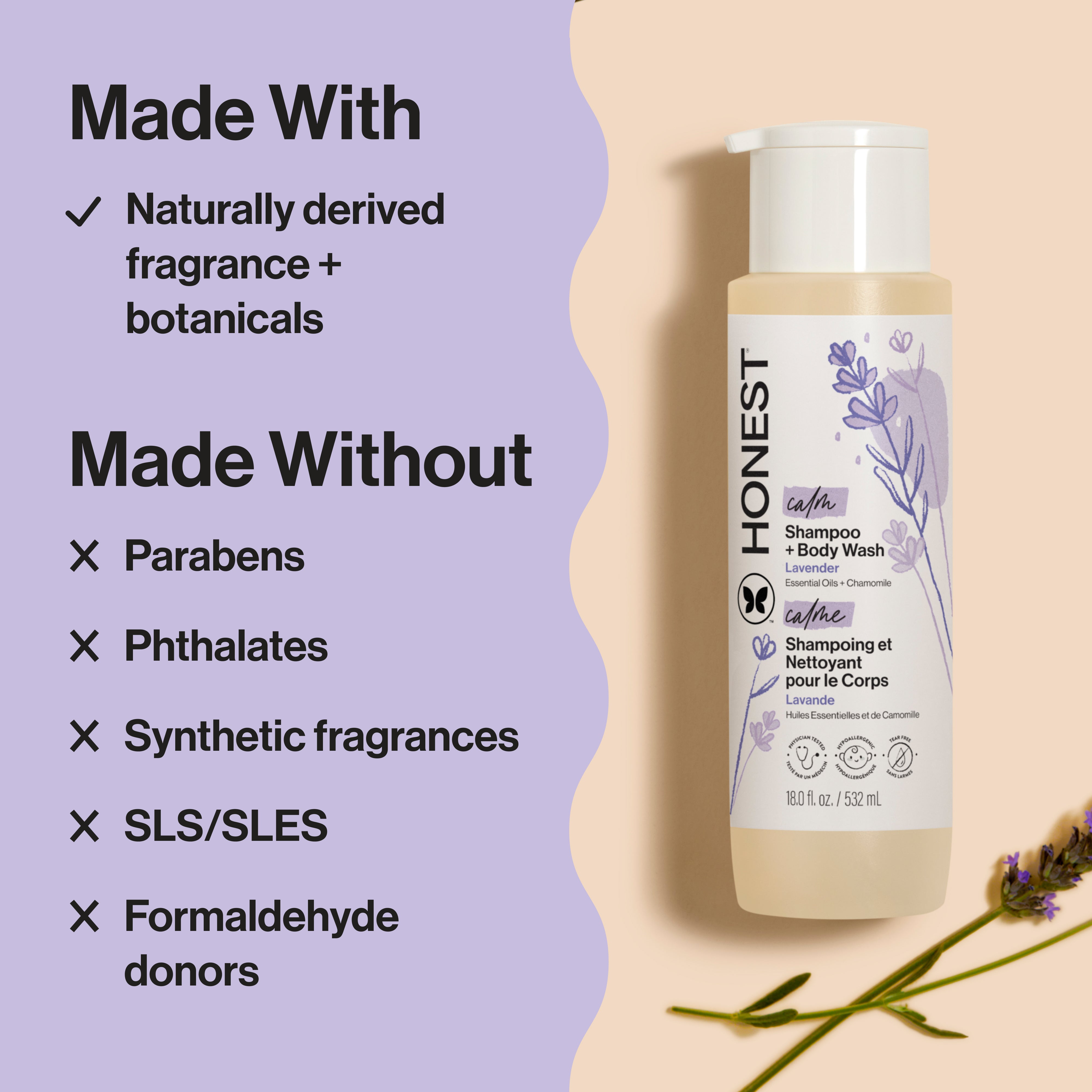 Shampoo + Body Wash, Value Size, Calm - Image 4