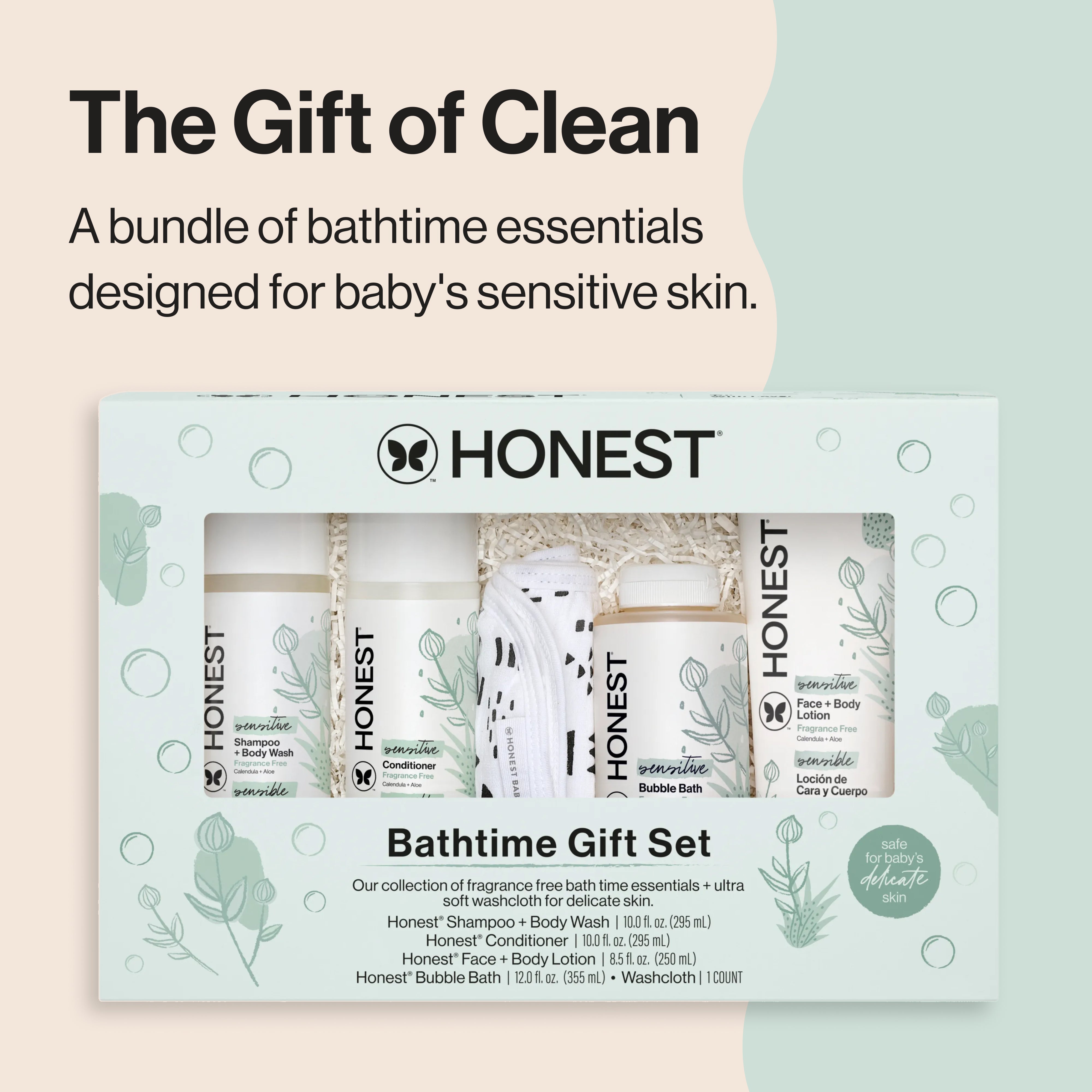 Alternative view of Sensitive Bathtime Gift Set