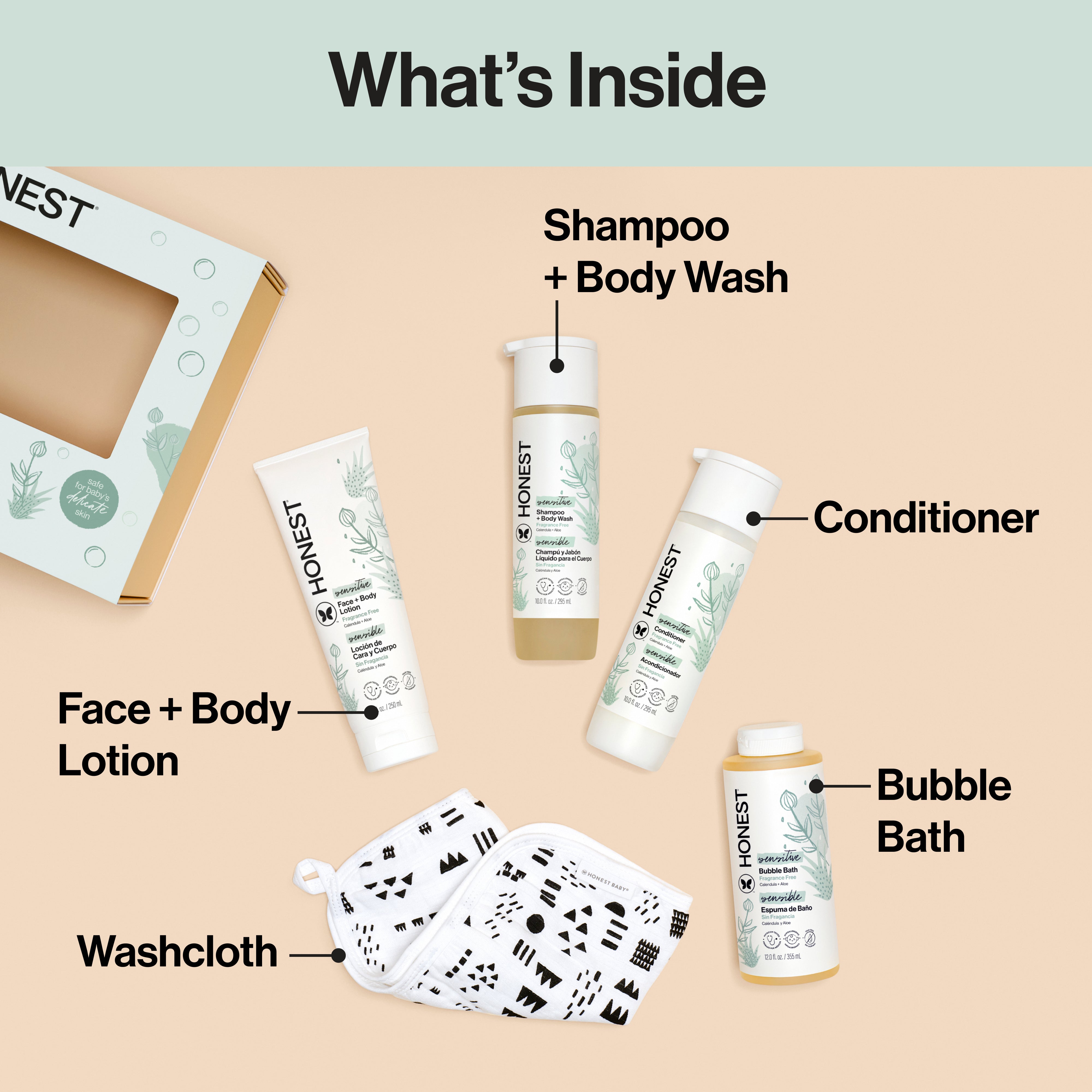 Sensitive Bathtime Gift Set - Image 4