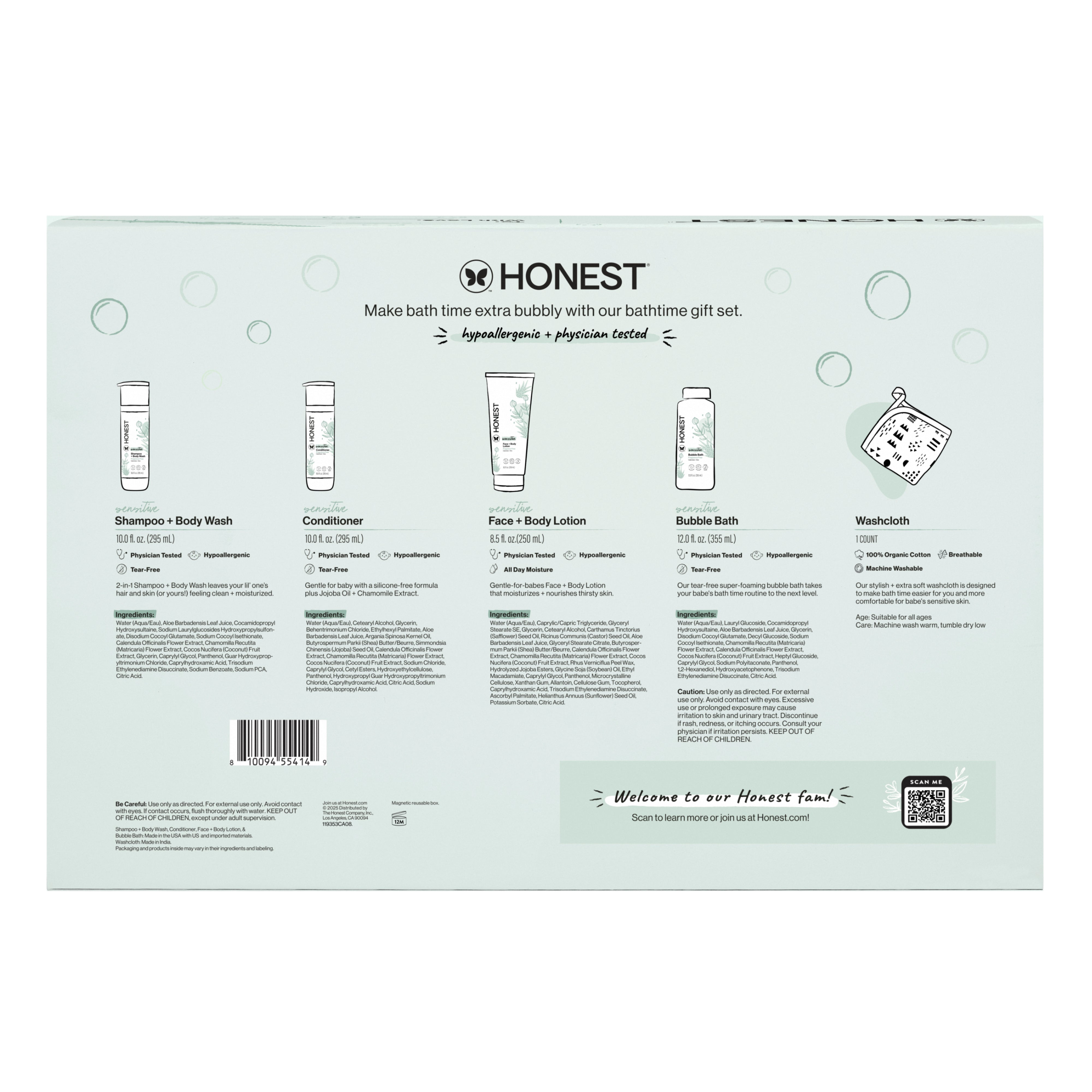 Sensitive Bathtime Gift Set - Image 9