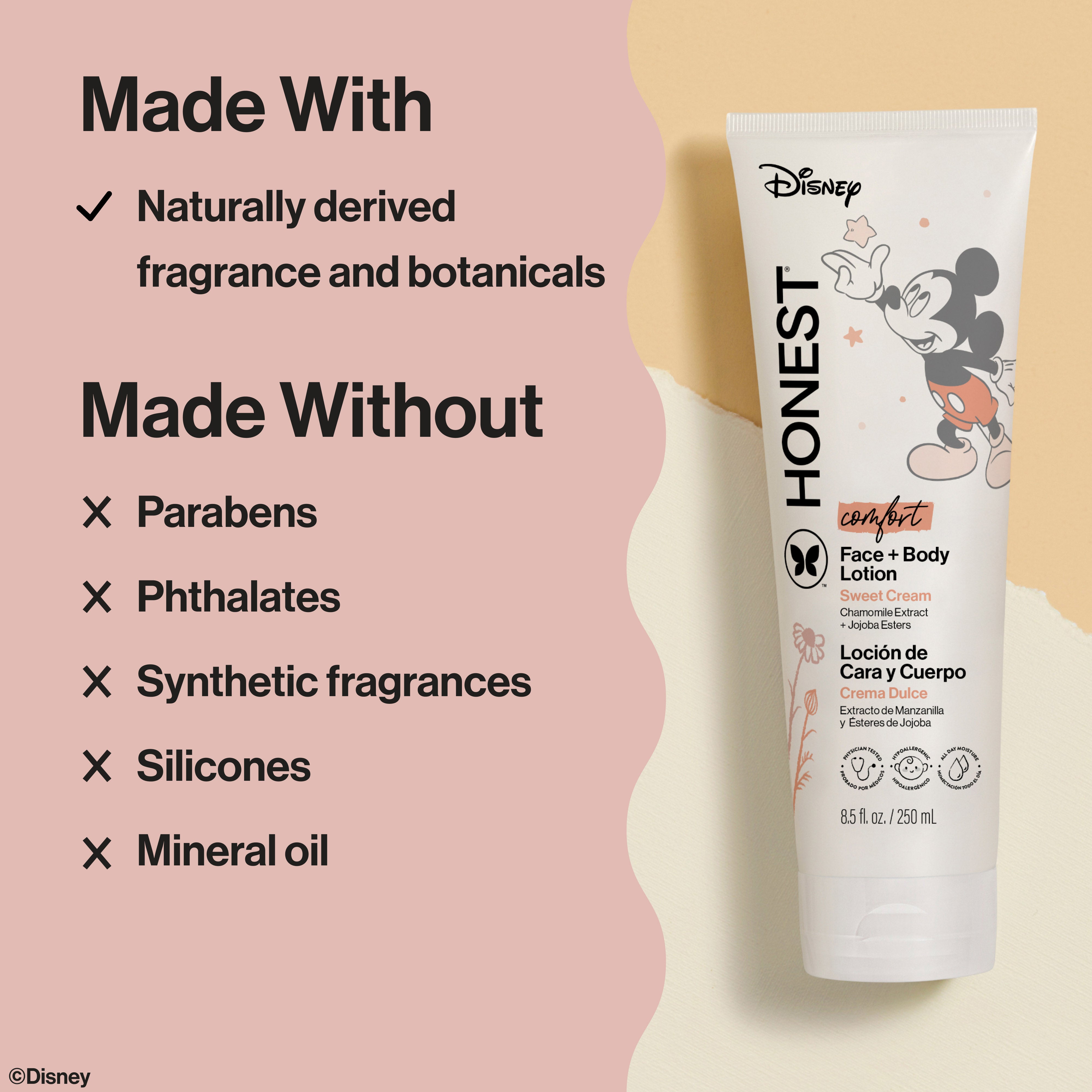 Disney's Mickey Mouse Face + Body Lotion, Comfort - Image 3