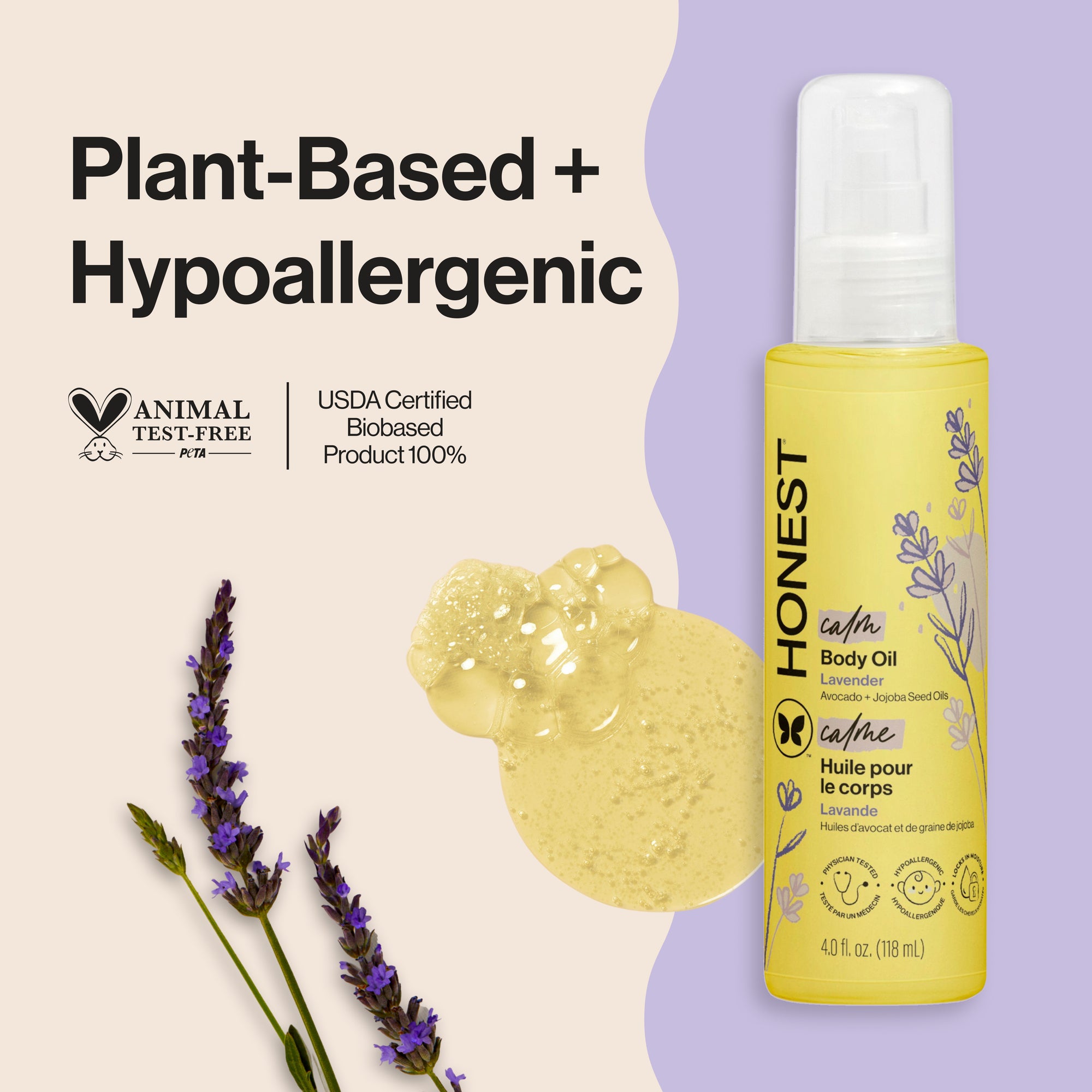 Alternative view of Body Oil, Calm