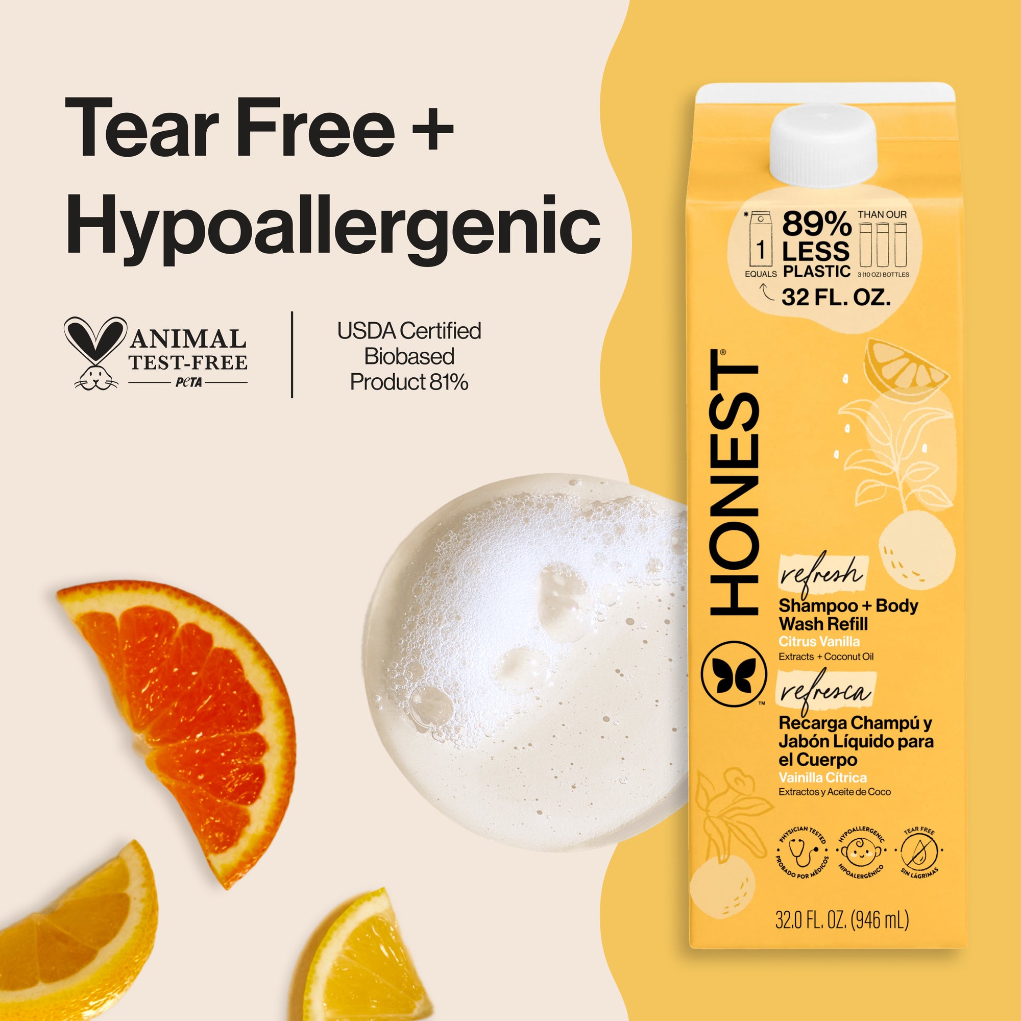 Alternative view of Shampoo Body Wash, Carton Refill, Citrus Vanilla