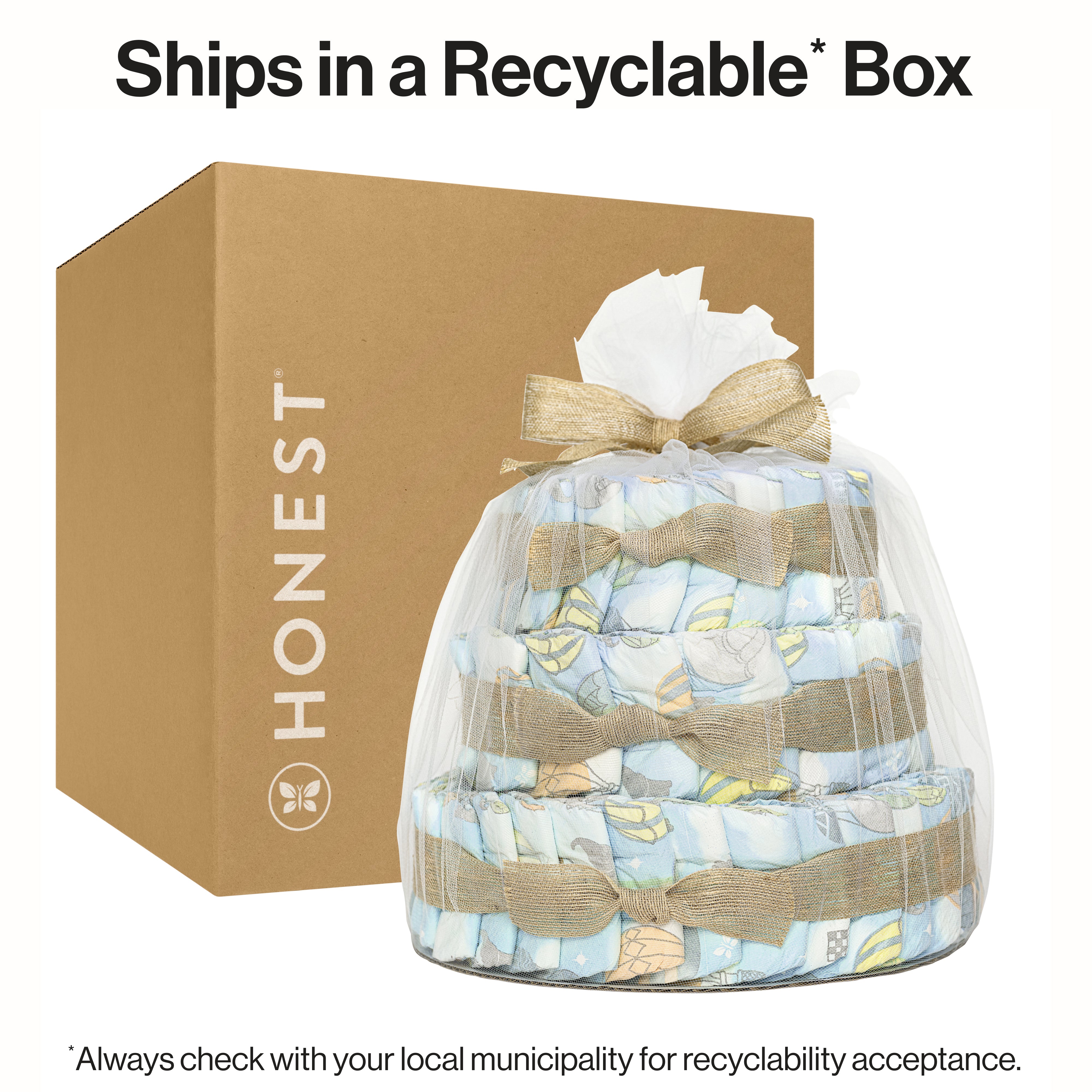 Diaper Cake, Above It All, Deluxe - Image 6