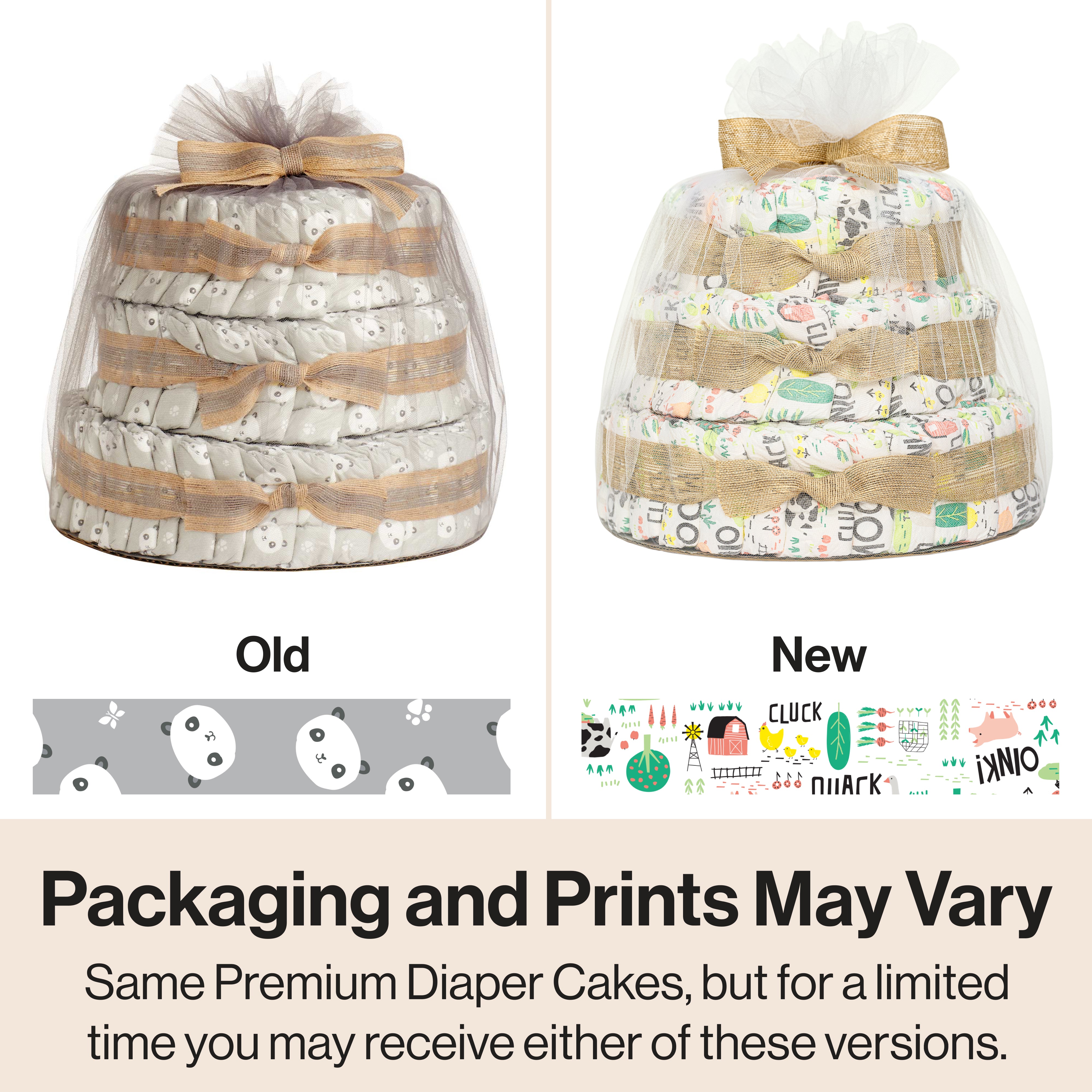 Diaper Cake, Barnyard Babies, Deluxe - Image 7