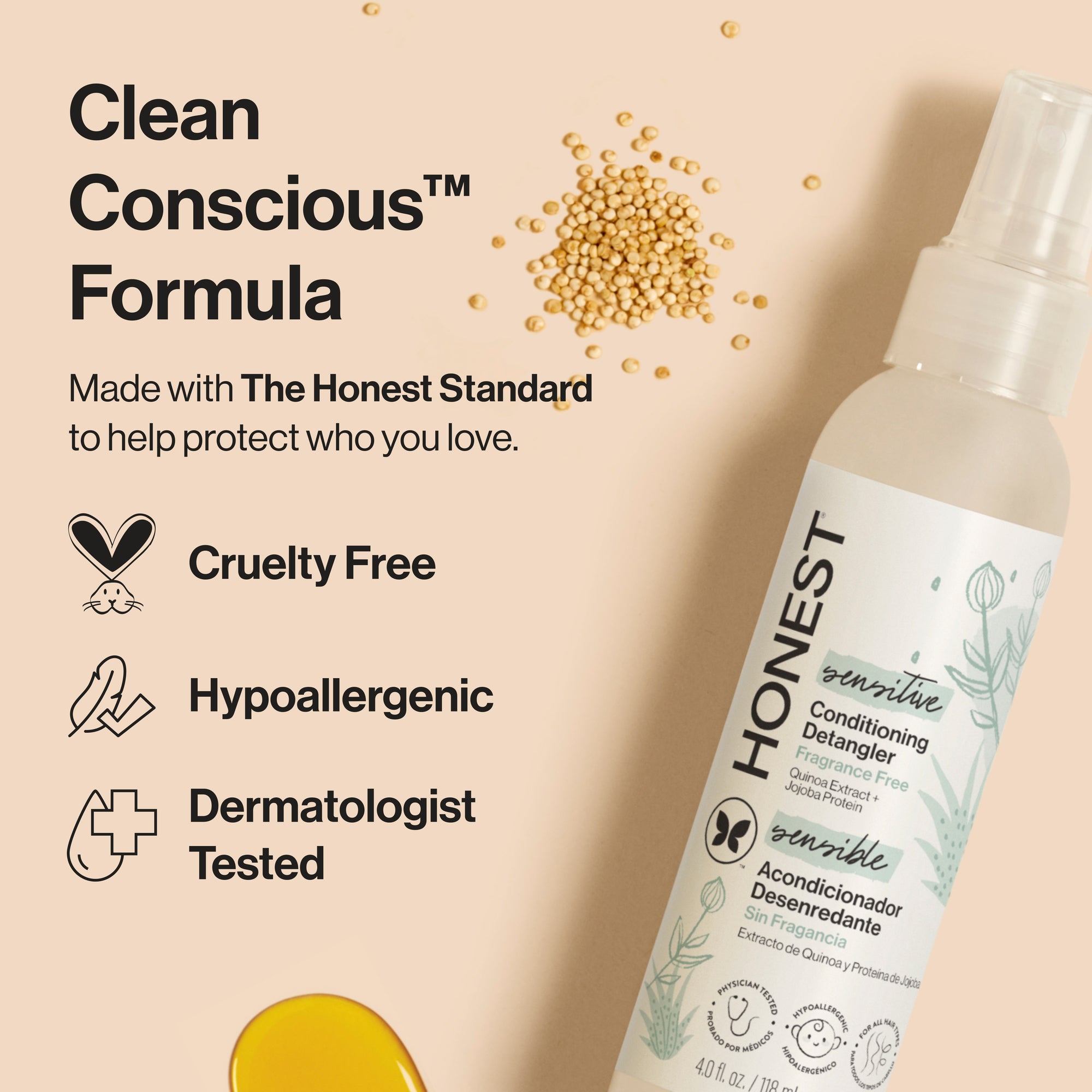 Conditioning Detangler, Sensitive - Image 5