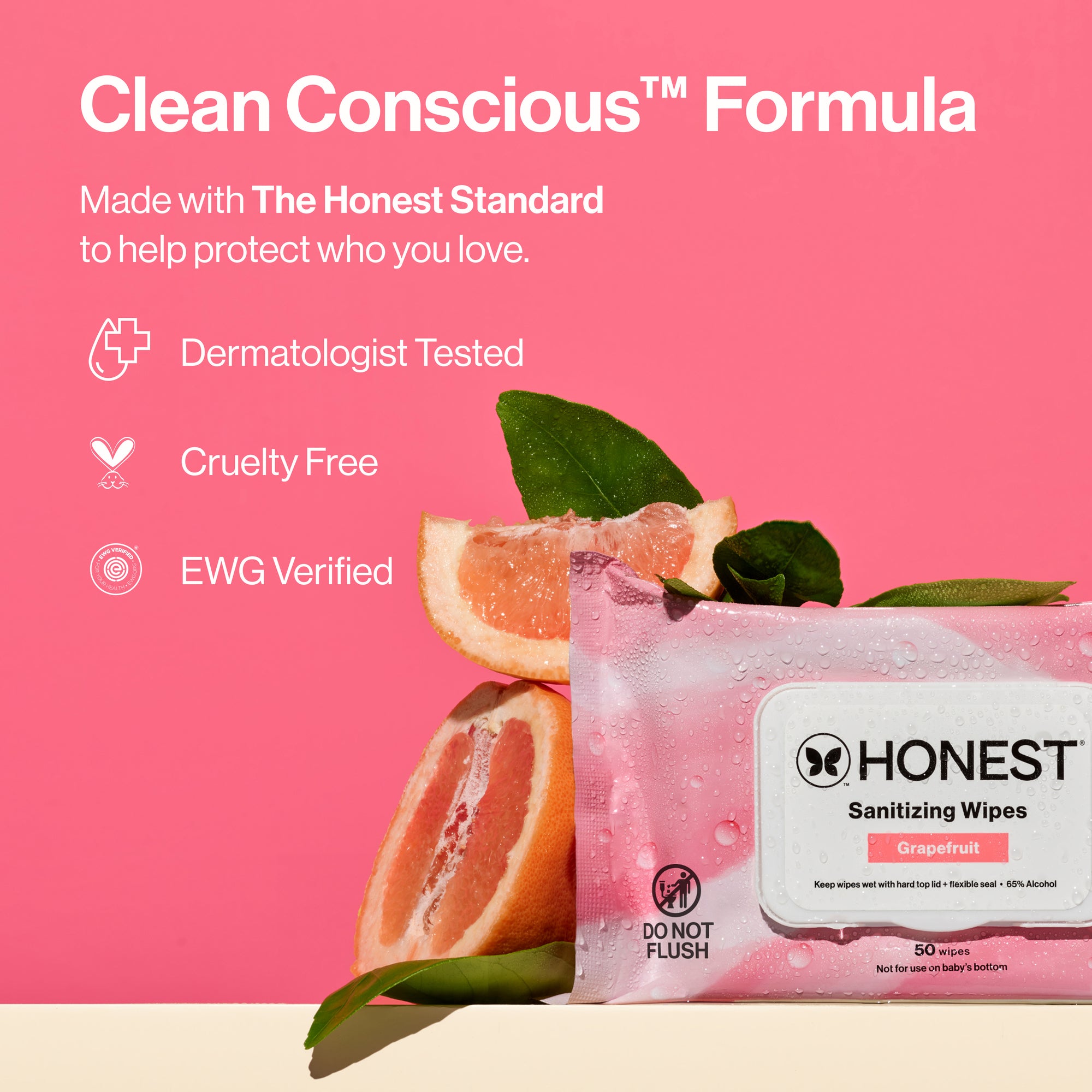 Sanitizing Alcohol Wipes, Grapefruit Grove - Image 9