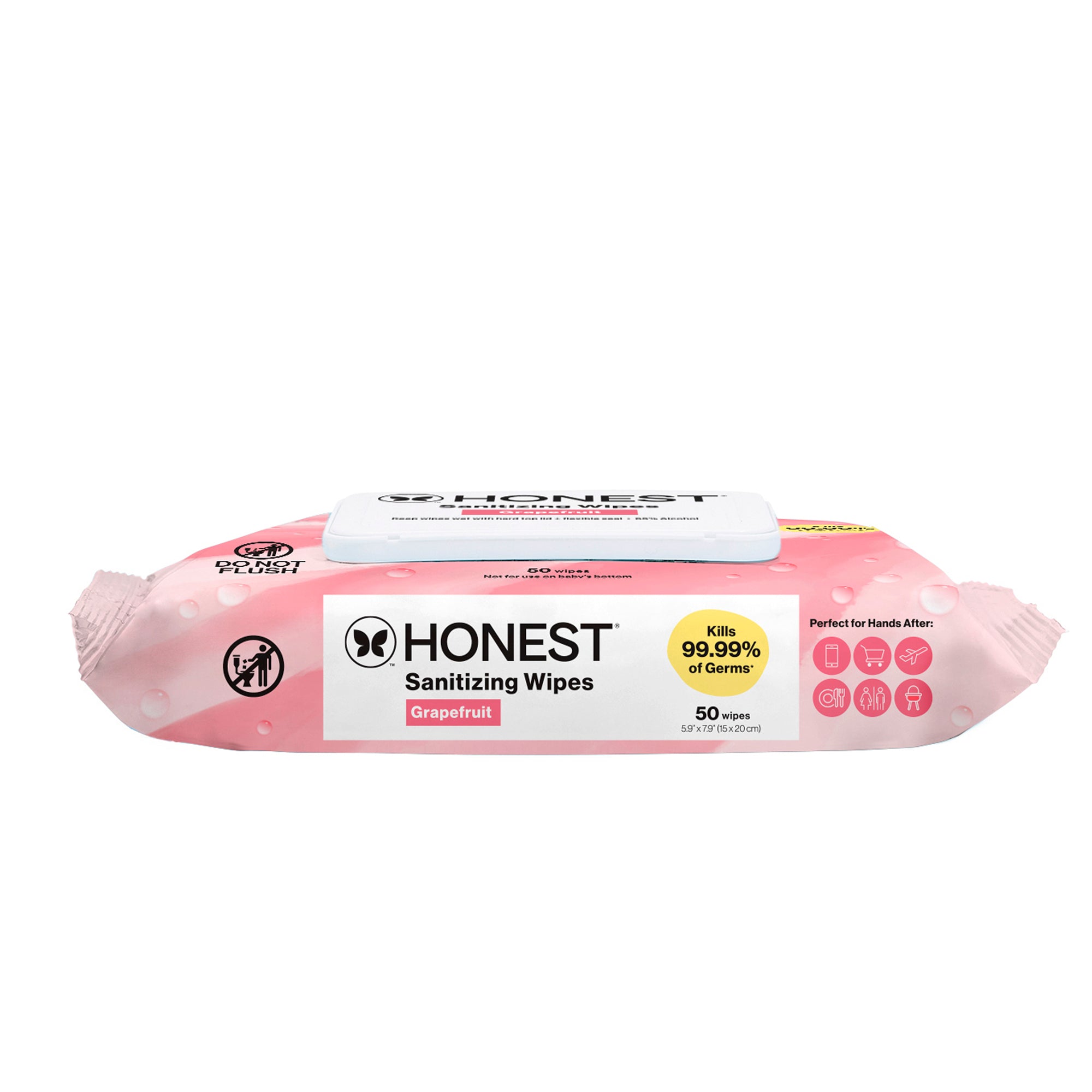 Sanitizing Alcohol Wipes, Grapefruit Grove - Image 12