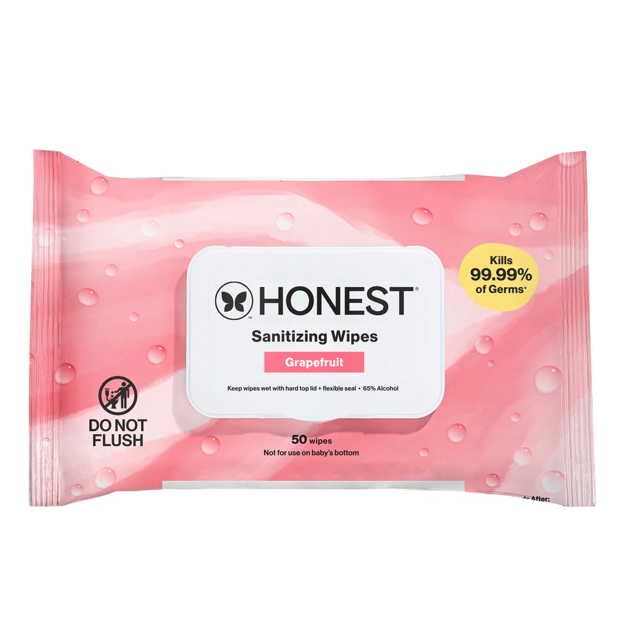 Sanitizing Alcohol Wipes, Grapefruit Grove - Image 13