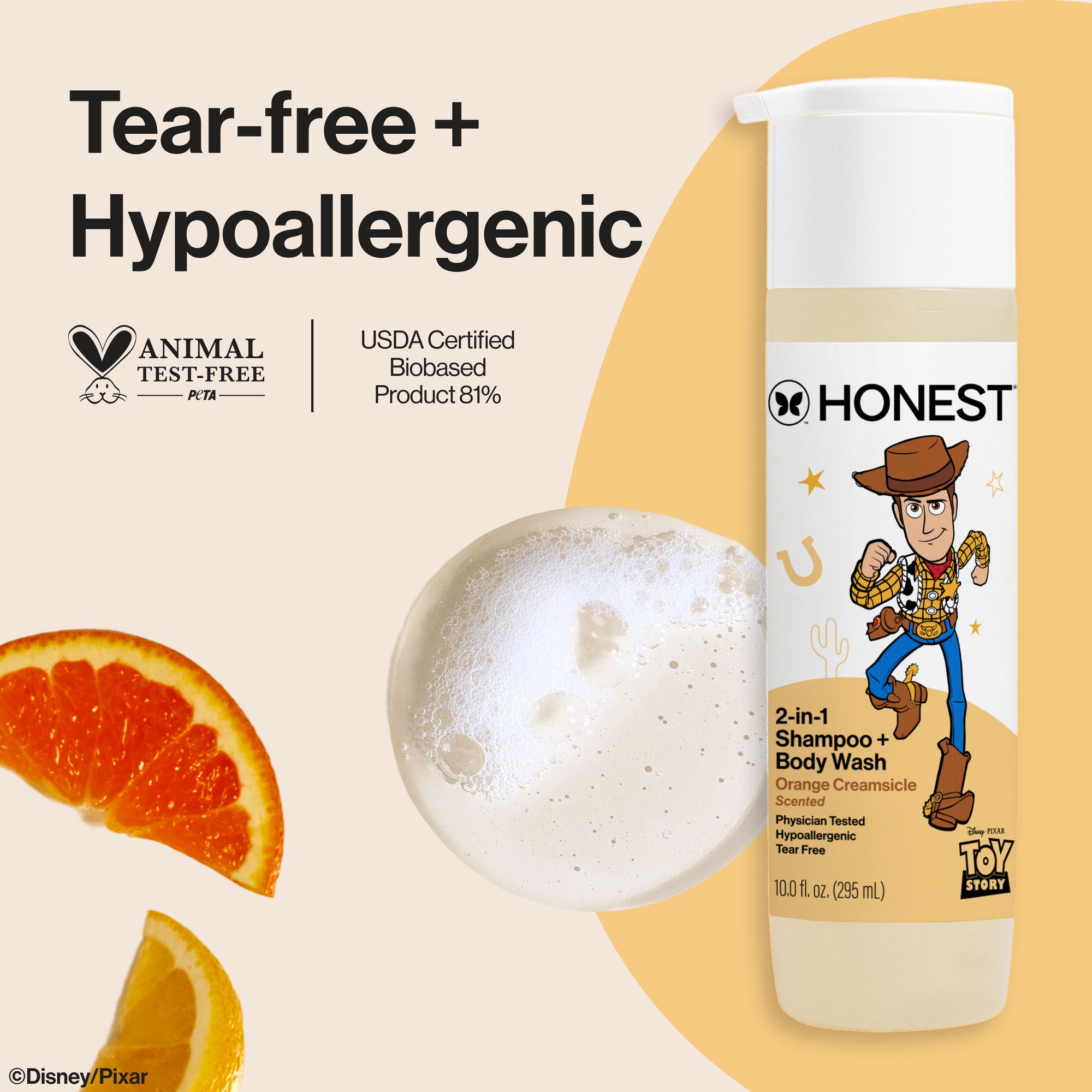 Alternative view of Disney and Pixar's Toy Story Shampoo + Body Wash, Orange Creamsicle