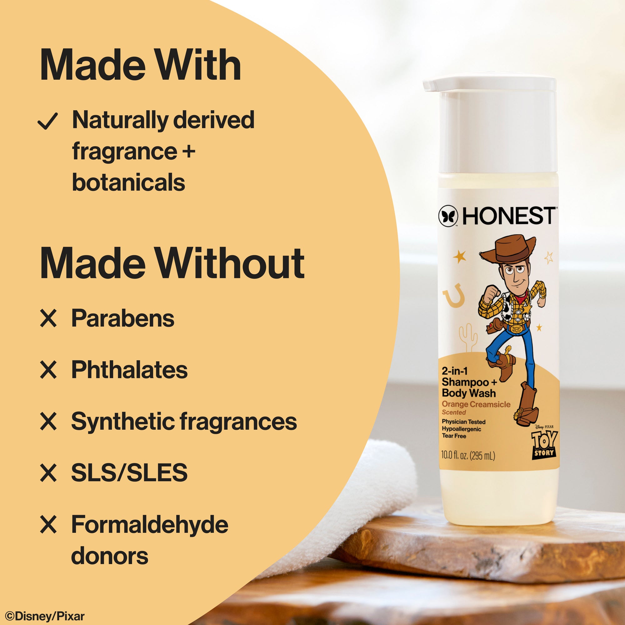 Disney and Pixar's Toy Story Shampoo + Body Wash, Orange Creamsicle - Image 4