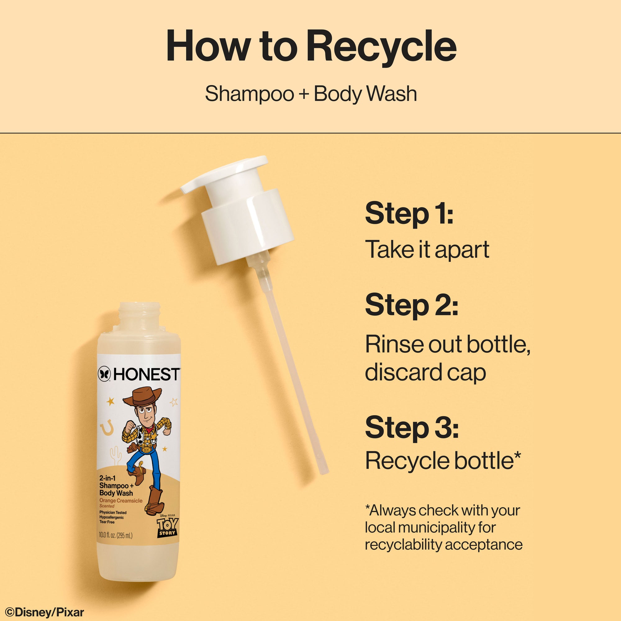 Disney and Pixar's Toy Story Shampoo + Body Wash, Orange Creamsicle - Image 10