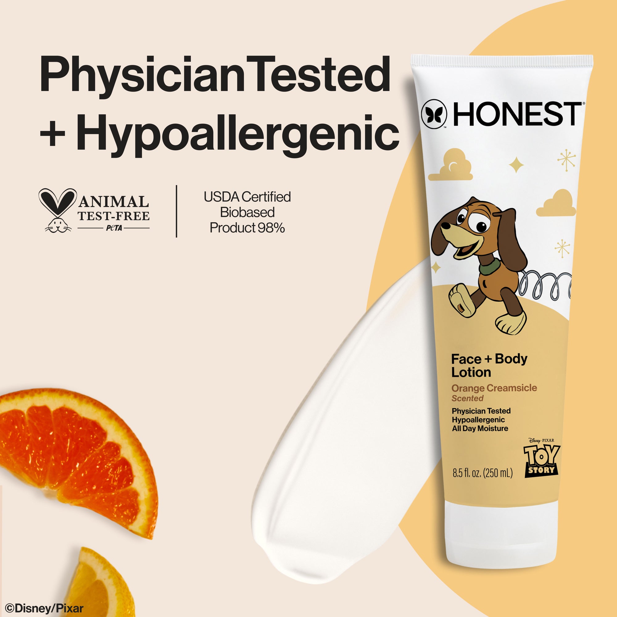 Alternative view of Disney and Pixar's Toy Story Face + Body Lotion, Orange Creamsicle
