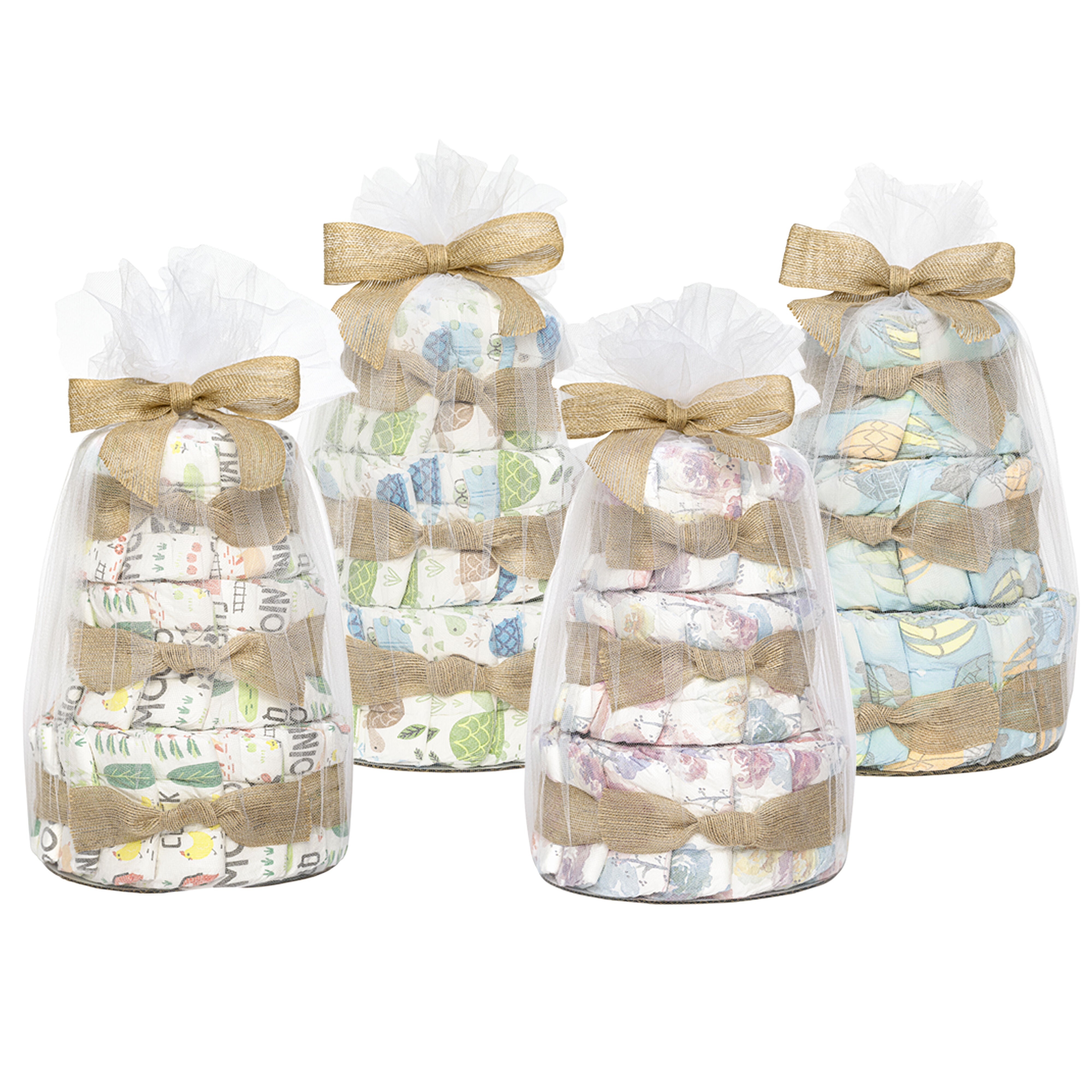 Alternative view of Diaper Cake